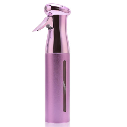fachgo | 1pcs 300ml Electroplating Continuous Spray Bottle Automatic High-pressure Spray Bottle Hairdressing Alcohol Disinfection Spray Bottle