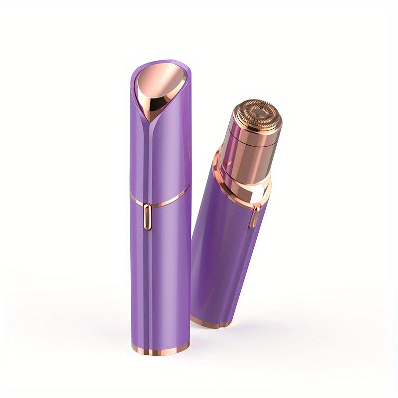 fachgo | Women's Painless Hair Remover, Battery Powered Facial Hair Remover
