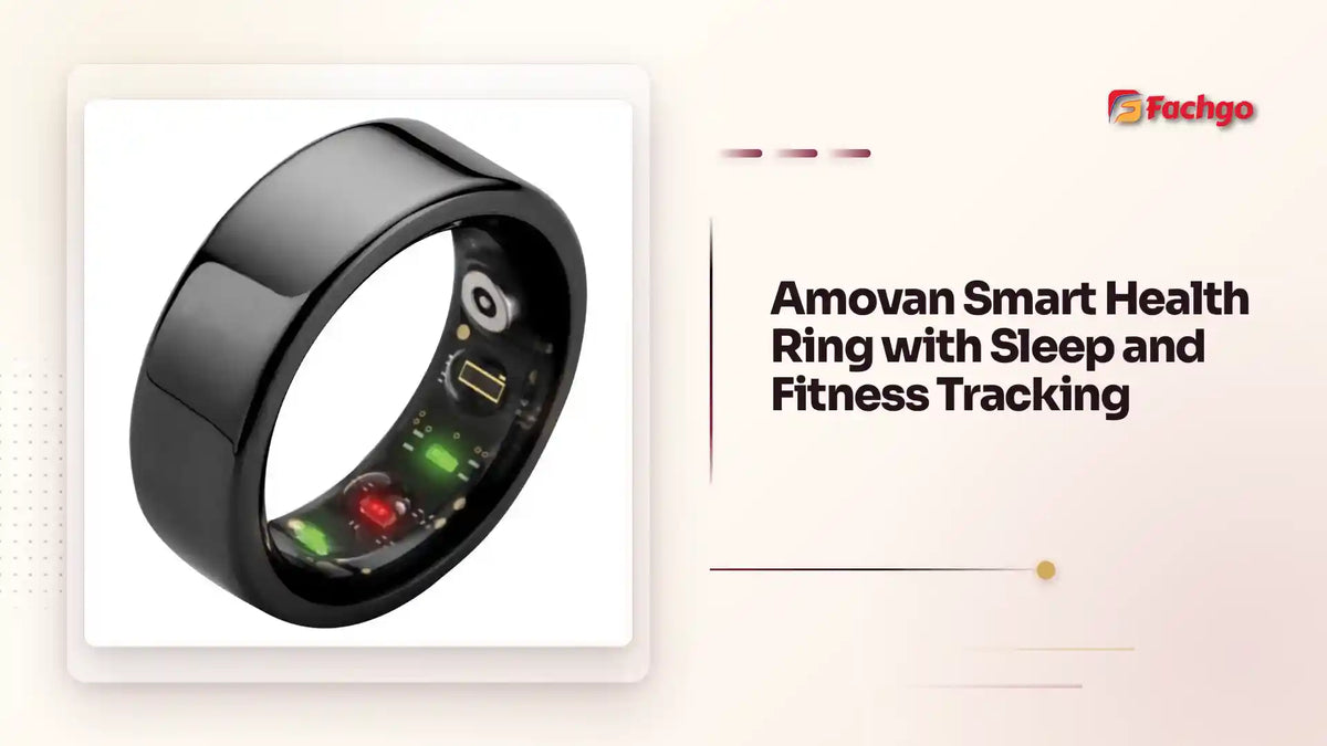 Amovan Smart Health Ring with Sleep and Fitness Tracking by@Outfy