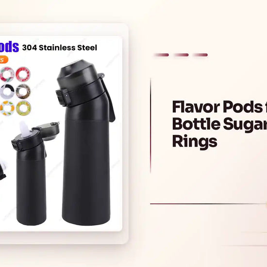 Flavor Pods for Water Bottle Sugar Free Scent Rings by@Outfy
