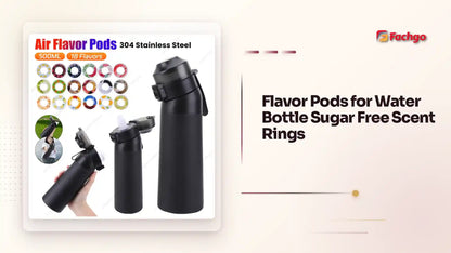 Flavor Pods for Water Bottle Sugar Free Scent Rings by@Outfy