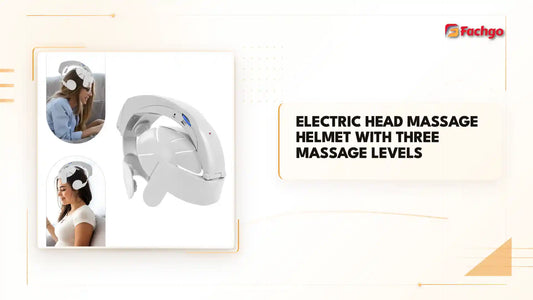 Electric Head Massage Helmet with Three Massage Levels by@Outfy