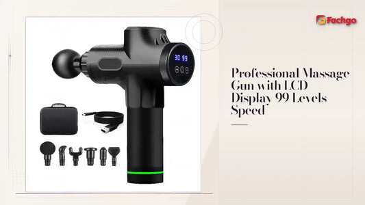 Professional Massage Gun with LCD Display 99 Levels Speed by@Outfy