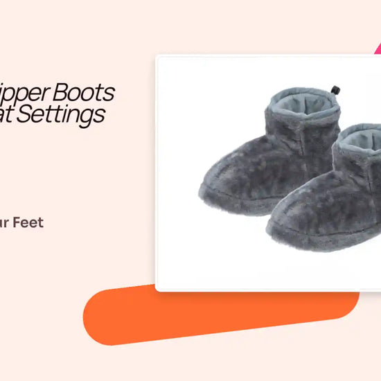 Heated Slipper Boots with 5 Heat Settings by@Outfy