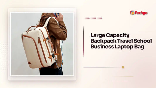 Large Capacity Backpack Travel School Business Laptop Bag by@Outfy