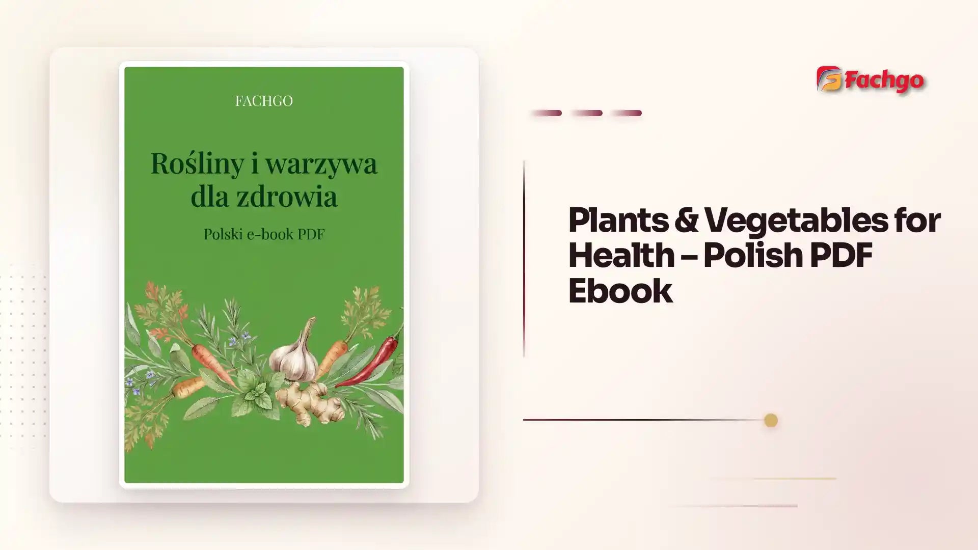 Plants & Vegetables for Health &ndash; Polish PDF Ebook by@Outfy