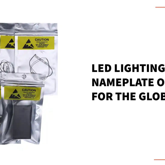 LED Lighting &amp; Nameplate Options for The Globe 21332 by@Outfy