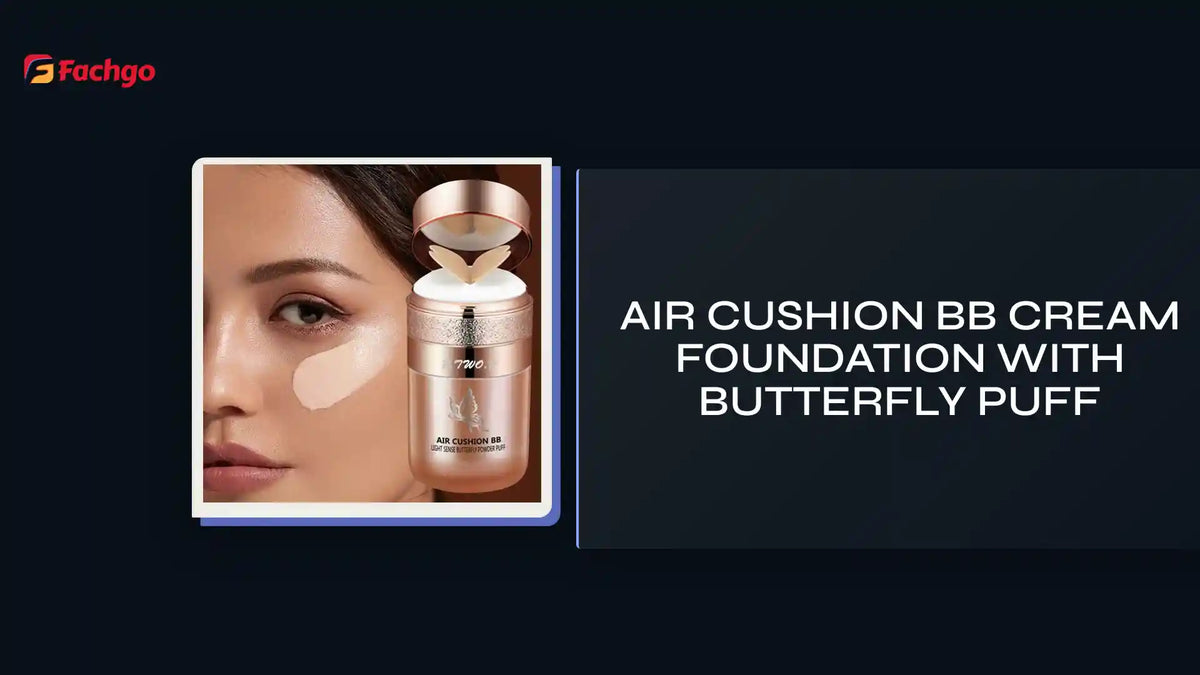Air Cushion BB Cream Foundation with Butterfly Puff by@Outfy