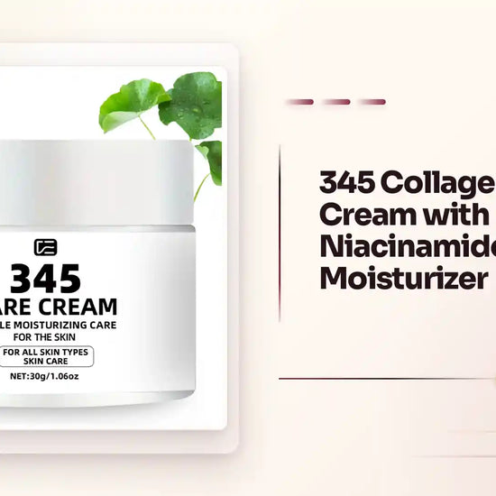 345 Collagen Face Cream with Niacinamide Moisturizer by@Outfy