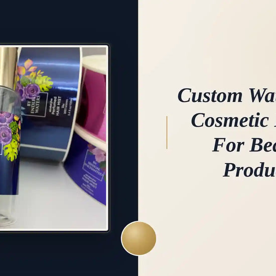 Custom Waterproof Cosmetic Labels for Beauty Products by@Outfy