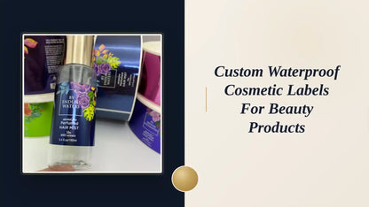 Custom Waterproof Cosmetic Labels for Beauty Products by@Outfy